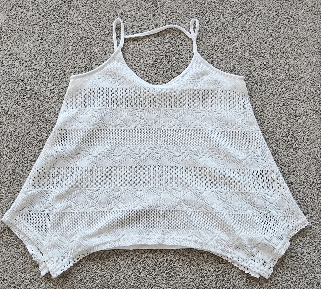 Top débardeur en dentelle Mosquitos – Taille S – Blanc – photo 3